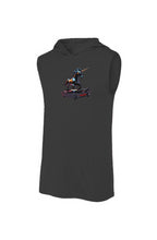 Load image into Gallery viewer, Dark Demon Unicorn Sleeveless Hoodie