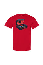 Load image into Gallery viewer, Red Record Player Tee