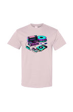 Load image into Gallery viewer, Neon Record Player Tee
