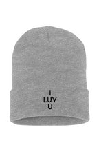 Load image into Gallery viewer, I LUV U Cuffed Beanie