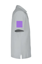 Load image into Gallery viewer, VERSI8NEIGHT Script/Scan Logo Fusion ChromaSoft Pique Polo