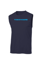 Load image into Gallery viewer, VERSI8NEIGHT Vintage Logo Sleeveless Competitor Tee