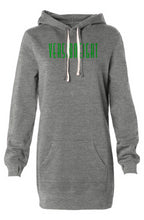 Load image into Gallery viewer, VERSI8NEIGHT Xeno Logo Hooded Sweatshirt Dress