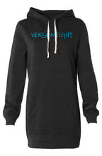 Load image into Gallery viewer, VERSI8NEIGHT Calli Logo Hooded Sweatshirt Dress