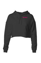 Load image into Gallery viewer, VERSI8NEIGHT Script Logo Lightweight Crop Hoodie