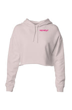 Load image into Gallery viewer, VERSI8NEIGHT Script Logo Lightweight Crop Hoodie
