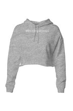Load image into Gallery viewer, VERSI8NEIGHT Sicario Logo Lightweight Crop Hoodie