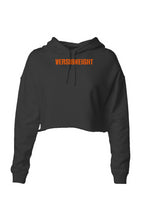 Load image into Gallery viewer, VERSI8NEIGHT Militia Logo Lightweight Crop Hoodie
