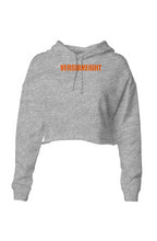 Load image into Gallery viewer, VERSI8NEIGHT Militia Logo Lightweight Crop Hoodie