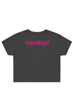 Load image into Gallery viewer, VERSI8NEIGHT Script Logo Street Crop Tee