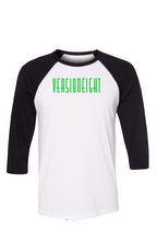 Load image into Gallery viewer, VERSI8NEIGHT Xeno Logo Baseball Tee