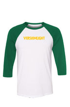 Load image into Gallery viewer, VERSI8NEIGHT Stencil Logo Baseball Tee