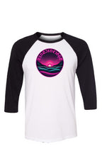 Load image into Gallery viewer, Neon Sunset Baseball Tee