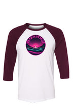 Load image into Gallery viewer, Neon Sunset Baseball Tee