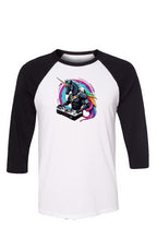 Load image into Gallery viewer, Mystic Demon Unicorn Baseball Tee