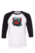 Load image into Gallery viewer, Gameboy Splash Baseball Tee