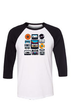 Load image into Gallery viewer, Tapes n' Discs Baseball Tee