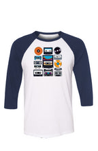 Load image into Gallery viewer, Tapes n' Discs Baseball Tee