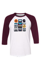 Load image into Gallery viewer, Tapes n' Discs Baseball Tee