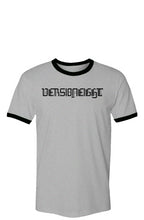 Load image into Gallery viewer, VERSI8NEIGHT Gothic Logo Ringer T-Shirt