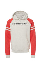 Load image into Gallery viewer, VERSI8NEIGHT Crush Logo Varsity Raglan Hoodie