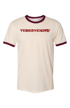 Load image into Gallery viewer, VERSI8NEIGHT Vintage Logo Ringer T-Shirt