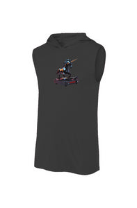 Dark Demon Unicorn Sleeveless Hoodie