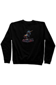 Dark Demon Unicorn Statue Sweatshirt