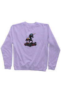 Dark Demon Unicorn Statue Sweatshirt