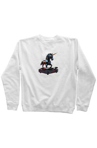 Dark Demon Unicorn Statue Sweatshirt