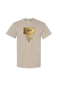 Gold Drip Cassette Tee