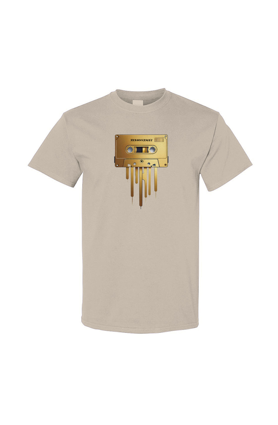 Gold Drip Cassette Tee