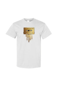 Gold Drip Cassette Tee