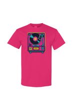 Load image into Gallery viewer, Pink Record Player Tee
