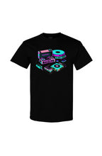 Load image into Gallery viewer, Neon Record Player Tee
