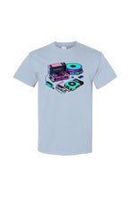 Load image into Gallery viewer, Neon Record Player Tee
