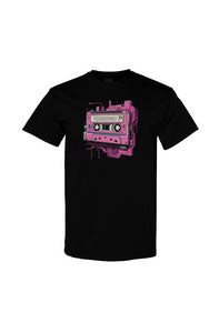 Pink Cassette City Tee