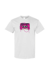 Pink Wire Cassette Tee