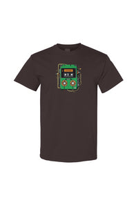 Green Cassette Player Tee