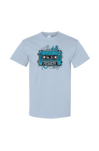 Blue Cassette Tee