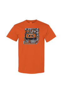 Orange Wire Cassette Tee