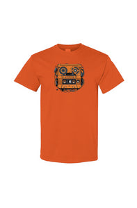 Orange Tape Player Tee