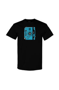 Blue Hard Drive Tee