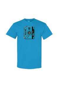 Blue Hard Drive Tee