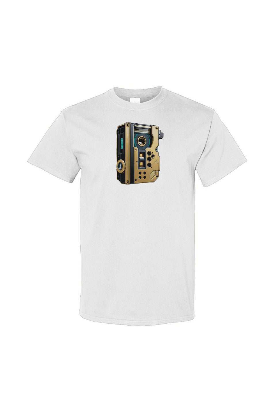 Gold Hard Drive Tee