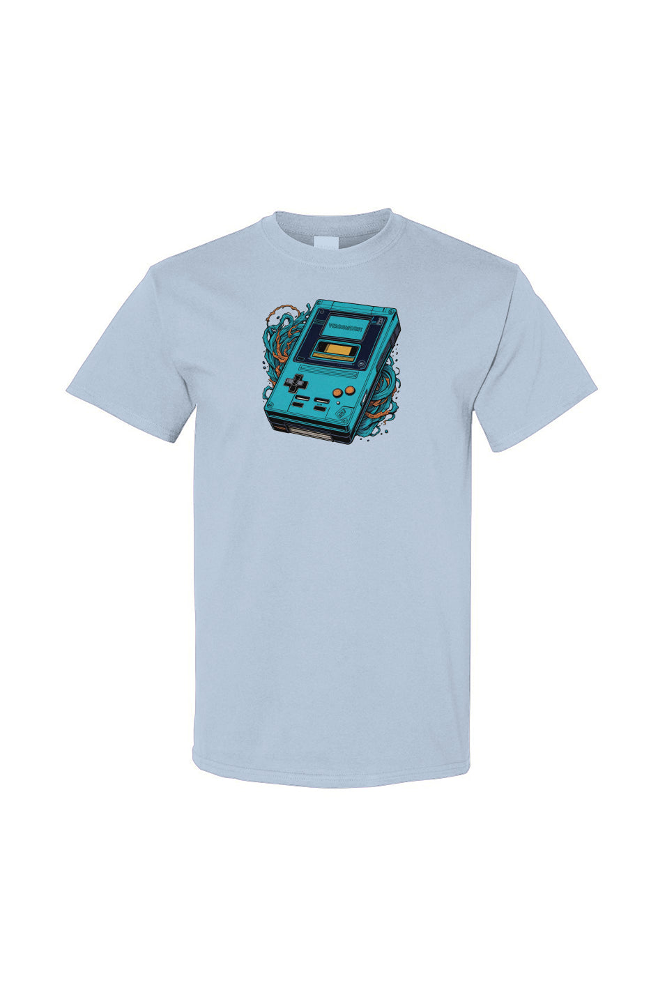 Blue Gameboy Splash Tee