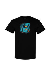 Blue Gameboy Splash Tee