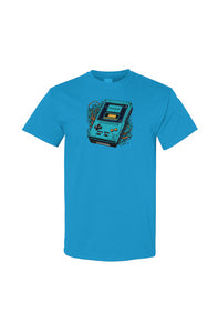 Blue Gameboy Splash Tee