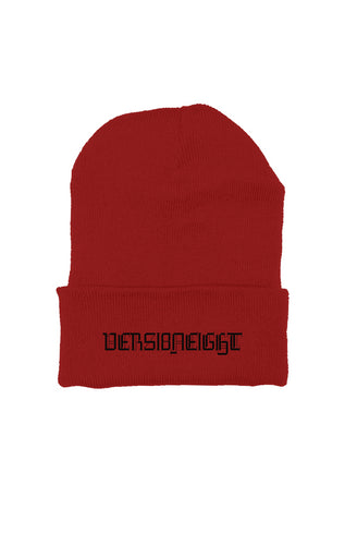 VERSI8NEIGHT Gothic Logo Cuffed Beanie