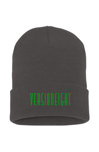 VERSI8NEIGHT Xeno Logo Cuffed Beanie